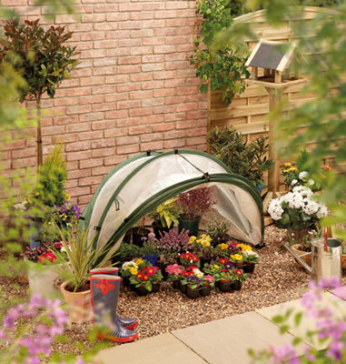 Cave Innovations Horti Hood Mini 180 Folding Grow DomeCloche/cold Frame/mini Greenhouse from B&Q