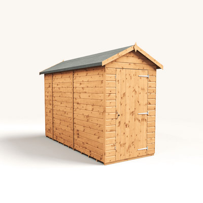 B&Q -  Empire Modular Apex 4X10 Single Door No Windows