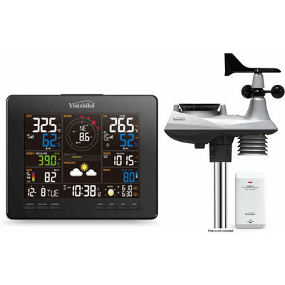 Youshiko Yc9392  ( Official Uk Version)  Professional 7-In-1 Weather Station  Wifi Internet from B&Q