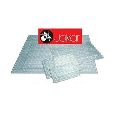 Jakar Translucent Self-Healing Cutting Mat Set5 Sizes (A5 To A1) Double-Sided With Metric & Imperial Grids from B&Q