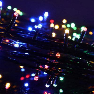 HSD 100 Led Pastel String Lights (6.9M)Battery Fairy Lights For ChristmasWeddingsAnd Home Decor from B&Q
