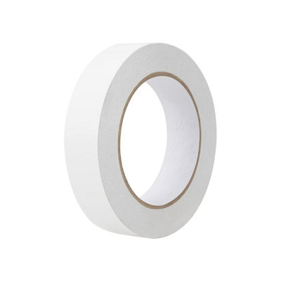 HSD Double Sided Tape (12 Rolls)12mm X 50M Roll Multipurpose Sticky Adhesive Craft Tapes from B&Q