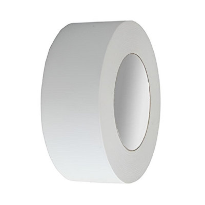 HSD Double Sided Tape (12 Rolls)50mm X 50M Roll Multipurpose Sticky Adhesive Craft Tapes from B&Q
