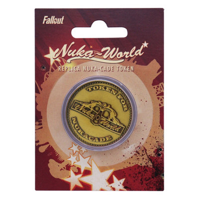 Fallout Replica Nuka Cade Token from B&Q