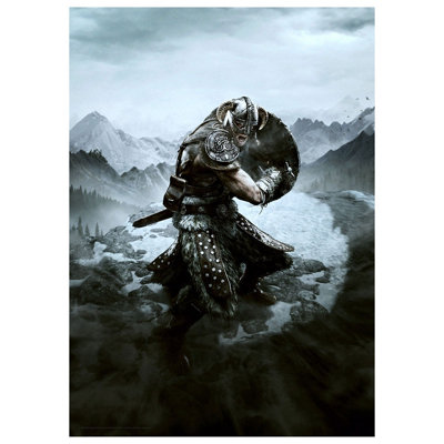 The Elder Scrolls V: Skyrim Limited Edition Art Print from B&Q