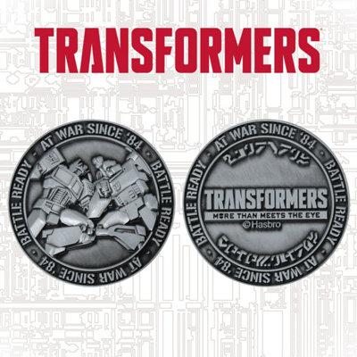 Transformers Limited Edition Collectible Coin from B&Q