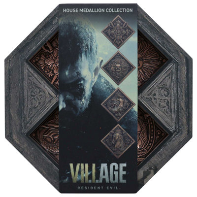 Resident Evil Village Limited Edition Replica House Crest Medallion Collection from B&Q