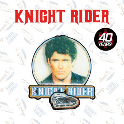 Knight Rider Limited Edition Pin Badge from B&Q