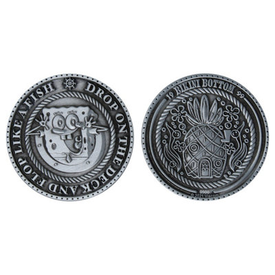 Spongebob Squarepants Limited Edition Collectible Coin from B&Q