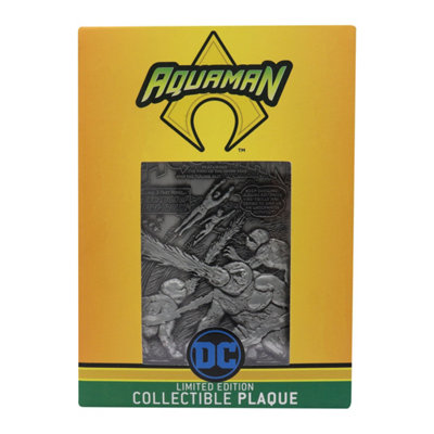 Dc Comics Limited Edition Aquaman Ingot from B&Q