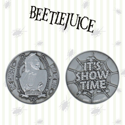 Beetlejuice Limited Edition Collectible Coin from B&Q