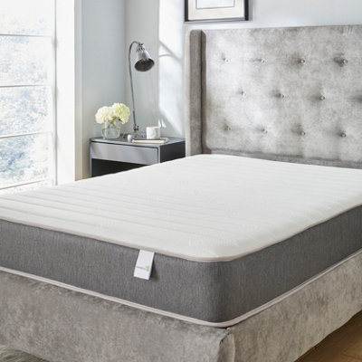 B&Q -  Memory Foam 20Cm Deep Coil Spring Mattress Single