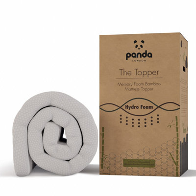 B&Q -  Panda Bamboo & Memory Foam Mattress Topper