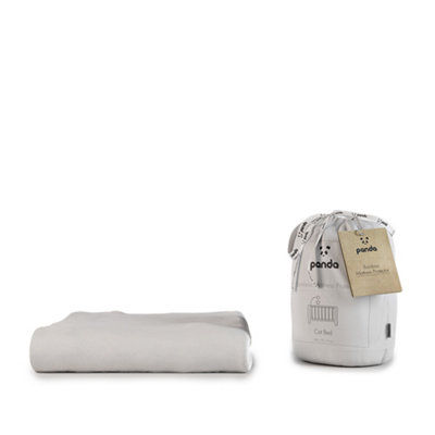 Panda London Bamboo Waterproof Mattress Protector Cot/cotbed from B&Q
