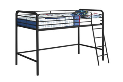 Dorel Midsleeper Bunk Bed BlackSingle from B&Q