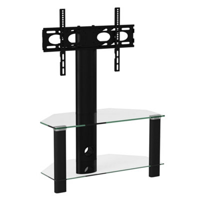B&Q Century Cantilever Tv-Stand In Black