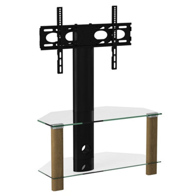 Alphason Century Cantilever TV Stand 800 Light Oak Brown - Engineered Wood - Image 4
