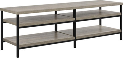 B&Q -  Home Elmwood Tv-Stand Distressed Grey Oak