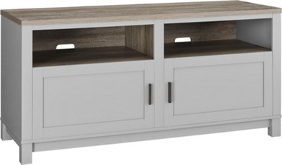 Dorel Carver Tv-Stand With Storage Grey from B&Q