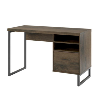 Dorel Candon Writing Desk Medium In Brown from B&Q