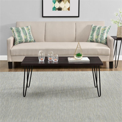 B&Q -  Home Owen Retro Coffee Table In Espresso Colour