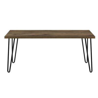 Dorel Owen Retro Coffee Table In Walnut Look from B&Q