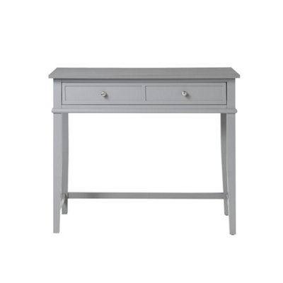 Dorel Franklin Writing Desk With 1 Drawer Grey from B&Q