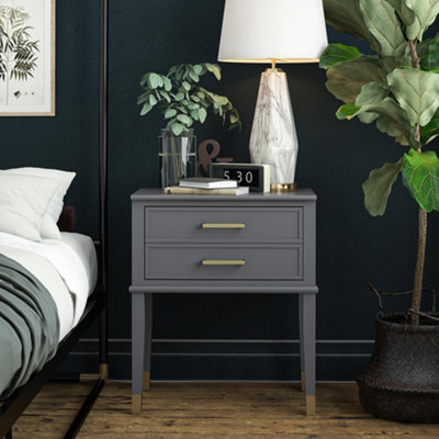Dorel Home Westerleigh End Table Graphite Grey from B&Q