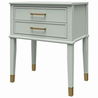 Dorel Home Westerleigh End Table With Drawer In Green from B&Q