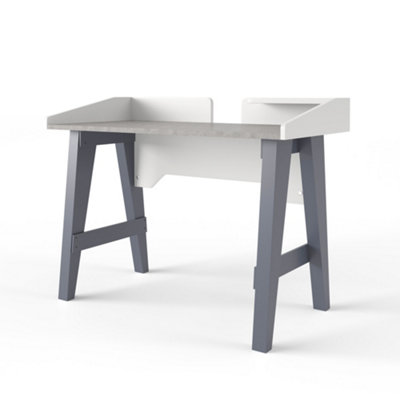 Alphason Truro Office Writing Desk In Grey from B&Q