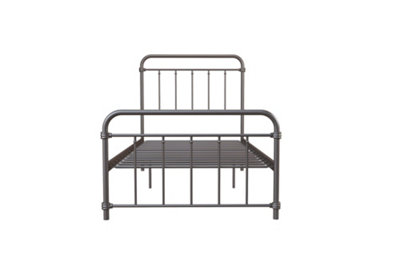 Dorel Home Wallace Metal Bed Bronze LookSingle from B&Q