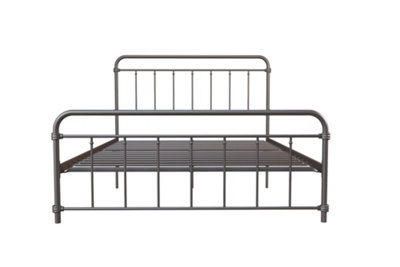 Dorel Home Wallace Metal Bed Bronze LookKing from B&Q