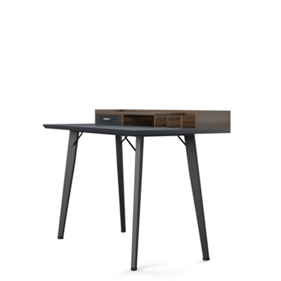 Alphason Memphis Office Writing Desk In Grey from B&Q