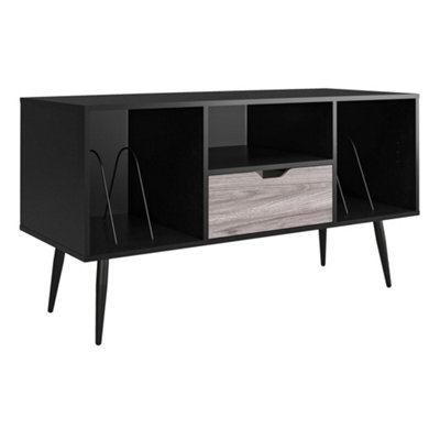 Dorel Copley Tv-Stand With 1 Drawer Black/oak from B&Q