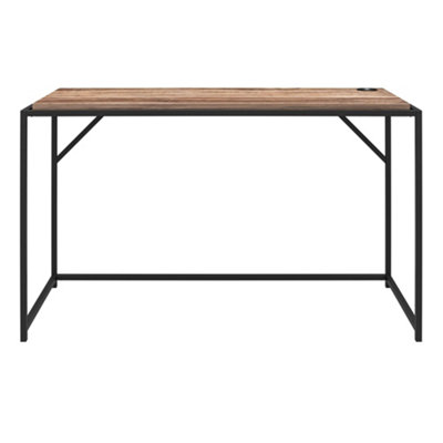 Dorel Quincy Writing Desk Weathered Oak from B&Q