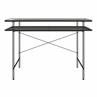 Dorel Wainwright Writing Desk In Black Oak Look from B&Q