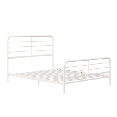 Dorel Home Millie Metal Bed WhiteKing Size from B&Q