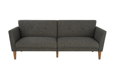 Dorel Regal 3-Seater Sofa Bed In Fabric Grey from B&Q