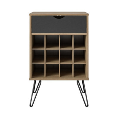 Novogratz Concord Beverage Storage Stand Natural from B&Q