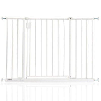 Bettacare Extra Wide Hallway Dog Gate103Cm109CmWhitePressure Fit Pet GatePuppy Safety Barrier from B&Q