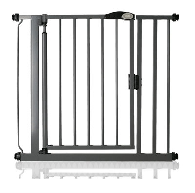 Bettacare Auto Close Pet Gate, 61Cm - 66.5Cm, Matt Black, Extra Narrow - Grey / 89.2Cm - Image 4