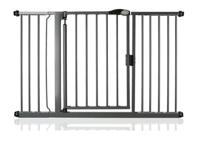 Bettacare Auto Close Pet Gate132.6Cm139.6CmSlate GreyPressure Fit Stair Gate For Dog & Puppy from B&Q