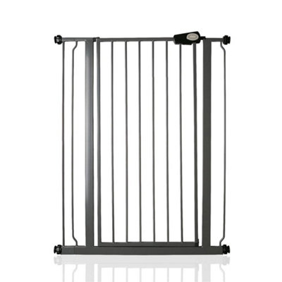 Bettacare Child And Pet Gate81.4Cm89CmSlate GreyExtra Tall Gate 104Cm In HeightPressure Fit Stair Gate from B&Q