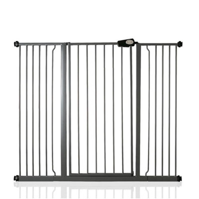 Bettacare Grey Child And Pet Gate, - 140.8Cm, Slate Extra Tall Gate 104Cm In Height, Pressure Fit Stair Gate 133.2Cm