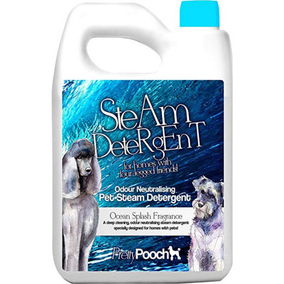 Pretty Pooch Pet Steam Detergent For Steam Mops Kills 99.9% Of Bacteria Neutralises Stinky Odours from B&Q