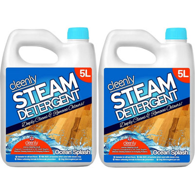 Cleenly Pet Steam Detergent For Steam Mops (10 Litres) Ocean Splash Designed For Homes With Pets from B&Q