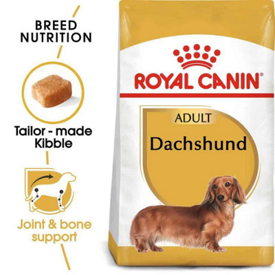 Royal Canin Dachshund Adult Dry Dog Food Breed-Specific Tailored Nutrition 3 X 7.5Kg from B&Q