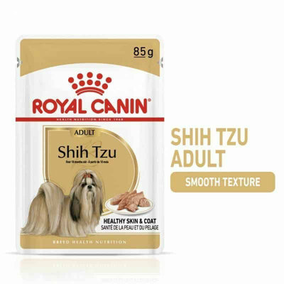 Royal Canin Shih Tzu Adult Wet Dog Food 24 X 85G (2 Kg) from B&Q