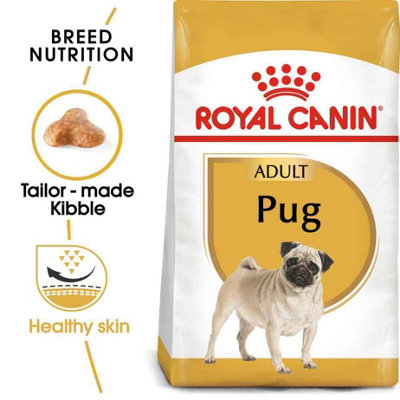 Royal Canin Pug Adult Dry Dog Food 2 X 7.5 Kg (15 Kg) For Adult Pugs From 10 Months from B&Q