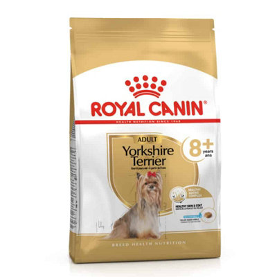 Royal Canin Yorkshire Terrier Adult 8+ Dry Dog Food 4 X 1.5 Kg (6 Kg) from B&Q